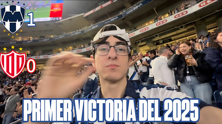 ¡¡VOLVIMOS A GANAR EN EL BBVA!! ¡¡1-0!! | RAYADOS VS NECAXA ⚪️🔵 | REACCIÓN DESDE EL ESTADIO 🤠
