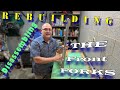 How Easy it is to Rebuild the front Forks. Part 1(Disassembling)