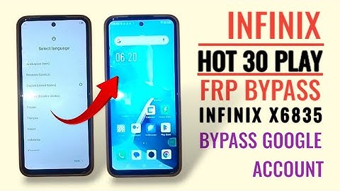 Infinix Hot 30 Play Frp Bypass | Infinix X6835 Android 13 Google Account Bypass
