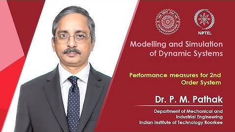 Performance measures  for 2nd order system