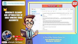 ⚠️ 𝐂𝐁𝐒𝐄 𝐍𝐨𝐭𝐢𝐜𝐞 𝐟𝐨𝐫 𝐀𝐥𝐥 𝐒𝐜𝐡𝐨𝐨𝐥𝐬: 𝐈𝐦𝐦𝐞𝐝𝐢𝐚𝐭𝐞 𝐀𝐜𝐭𝐢𝐨𝐧 𝐑𝐞𝐪𝐮𝐢𝐫𝐞𝐝 𝐨𝐧 @𝐜𝐛𝐬𝐞𝐬𝐡𝐢𝐤𝐬𝐡𝐚.𝐢𝐧 𝐌𝐚𝐢𝐥!