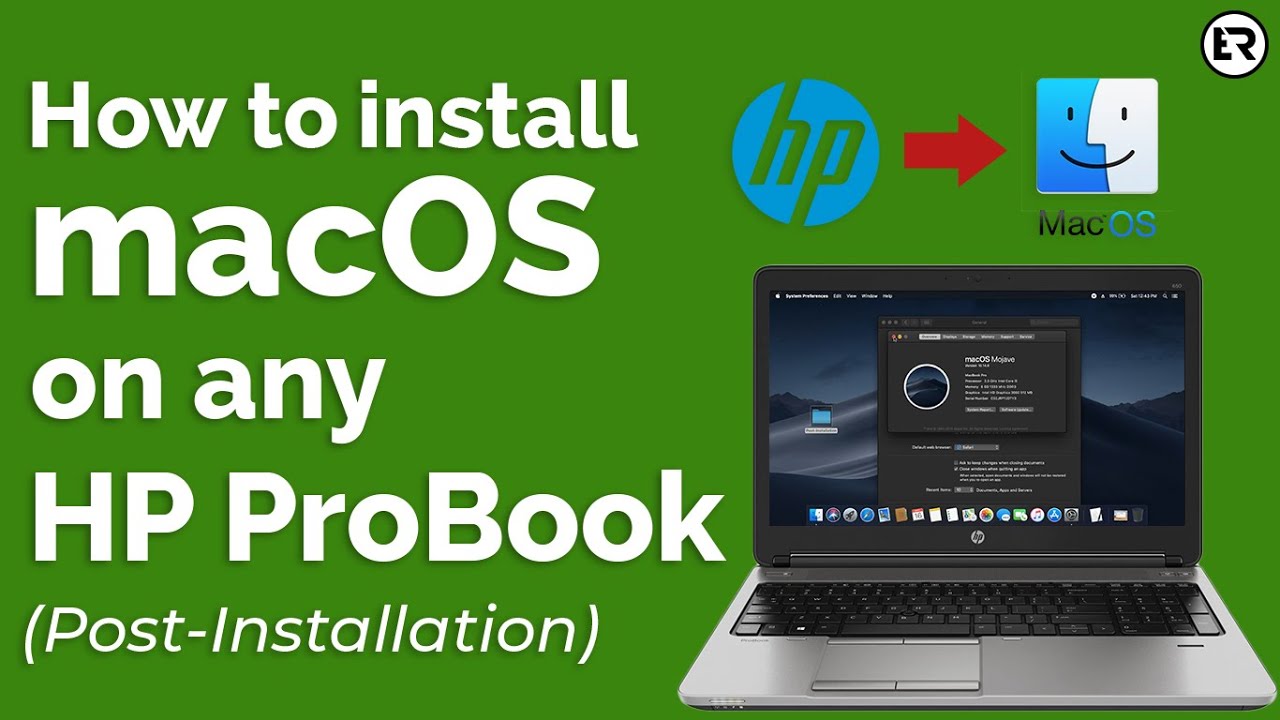 How to install macOS on HP ProBook without Mac (2022) | POST ...