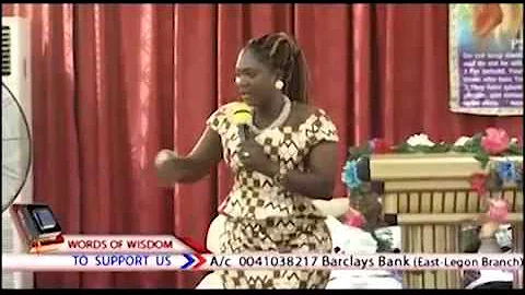 FLORENCE OBINIM TEACHES ABOUT WORDS OF WISDOM TITLED YEKOM NA AWURADE BEKO AMA MO PART 1C