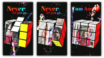 New trending cube status video editing in kinemaster | status video kaise banaye