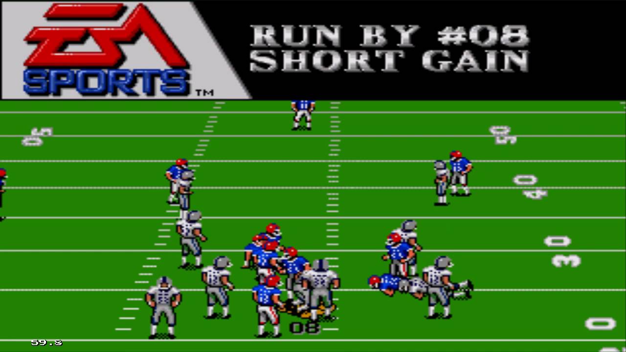 Madden NFL '94 Sega Genesis Gameplay HD 