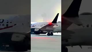 Deicing in progress ☃️🚿 #rrair #shorts #deicing