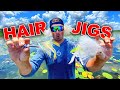 Catching the BIGGEST BASS EVER on this Lure??? (Summer Hair Jig MEGABAG)