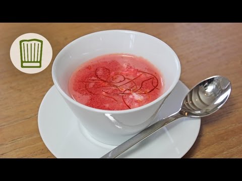 Video: Wie Man Rote-Bete-Suppe Mit Orangen Macht