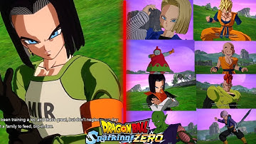 Android 17 Interactions & Special Dialogues - Dragon Ball Sparking Zero