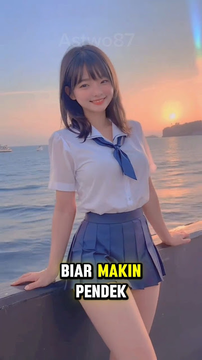 kenapa rok seragam cewek Jepang itu pendek-pendek? #short