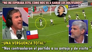 DESTROZADOS! PERIODISTAS CHILENOS REACCIONARON ASI A BOLIVAR VS PALESTINO 4-0 HOY PRENSA