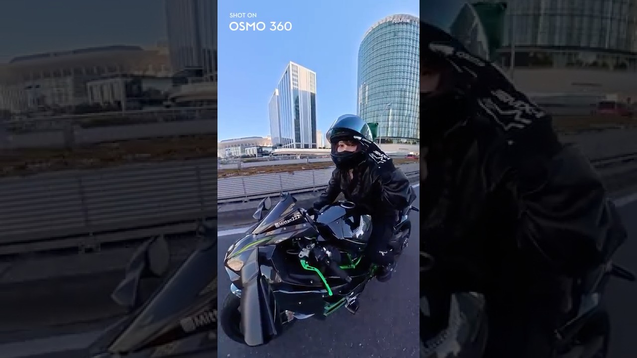 【え？】簡単にバイクの走行動画が撮れる裏技がヤバすぎる...！#バイク女子