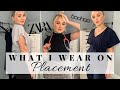 WHAT I WEAR AS A MED STUDENT ON PLACEMENT | 5 go-to professional outfits (new job, work experience)