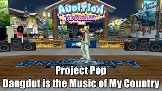 Project Pop - Dangdut is the Music of My Country , Crazy Freestyle - Audition AyoDance