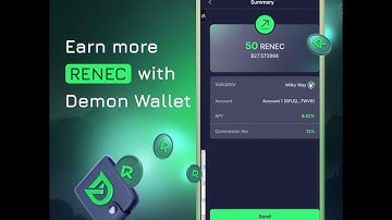 Stake to Earn: Gain more benefit with RENEC on Demon Wallet