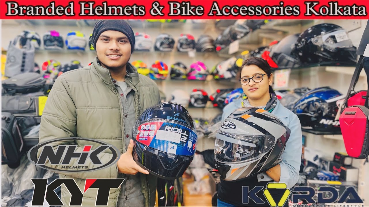 BEST PREMIUM HELMET SHOP IN KOLKATA | GEAR UP | BEST RIDING GEAR SHOP IN KOLKATA | BILMOLA,LS2,MT