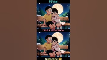 Spot the Difference Challenge| NobitaxShizuka Love Story#nobita#shizuka#nobitashizuka#youtube#shorts