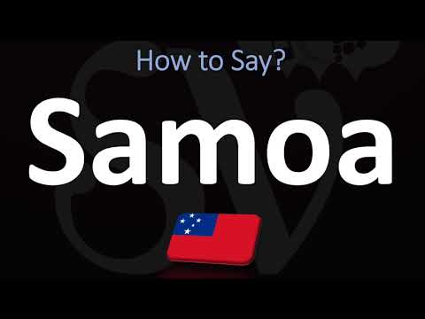 How to Pronounce Samoa? (CORRECTLY) - YouTube