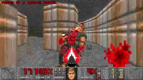 Doom E1M7 Computer Station 1:09.09