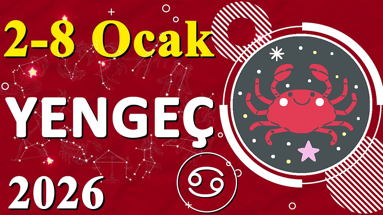 Yengeç Burcu 2–8 Ocak Haftalık Yorum | Aşk, Para, Kariyer 🌊 Duygusal Dönüşümler!