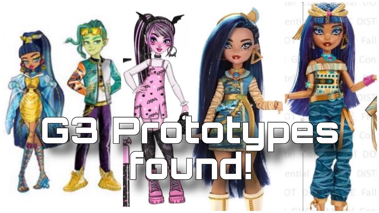 MONSTER HIGH News Monster Ball Cleo FOUND, G3 Gigi, Werecat Twins