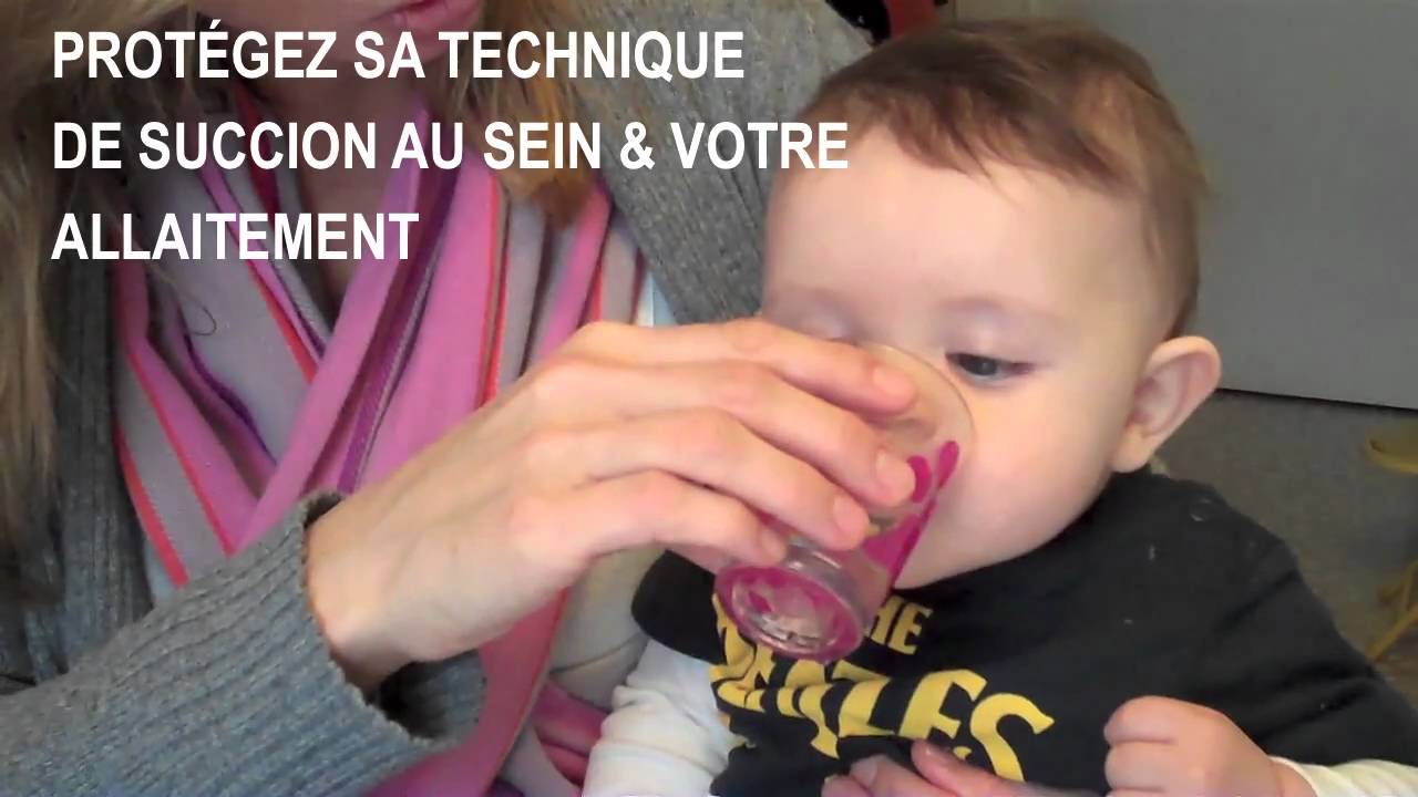 Allaiter Bebe Boire A La Tasse Youtube