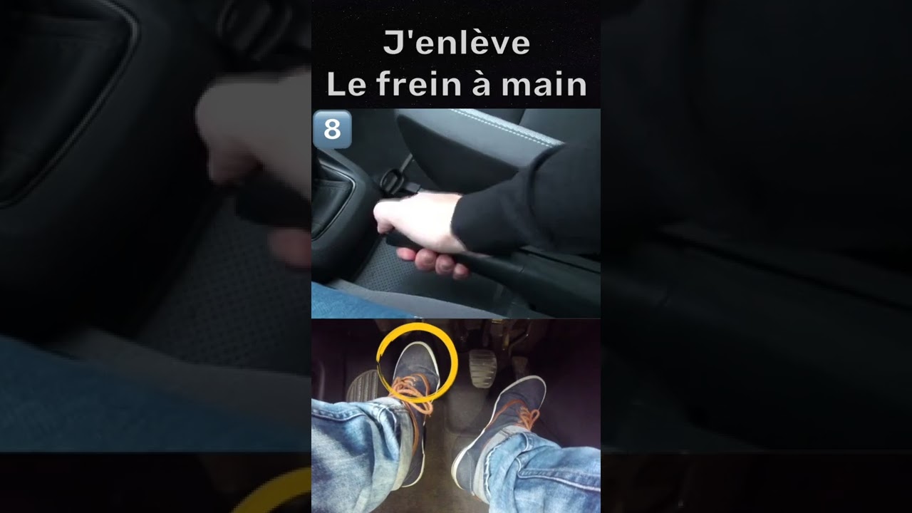Démarrage en côte avec le frein à main