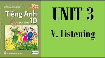[TIẾNG ANH 10] [MỚI 2022] GLOBAL SUCCESS 10 - Unit 3: Music - V. Listening