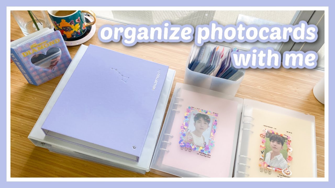 ORGANIZE PHOTOCARDS WITH ME: txt, seventeen, bts, enhypen, the boyz, loona