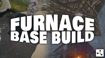 Large Furnace Base with no Floor Grills! Rust Build Tutorial!