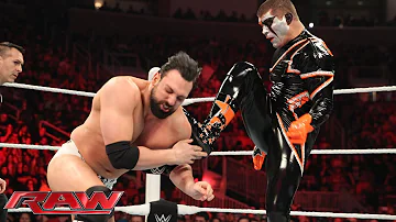 Damien Mizdow vs Stardust: Raw, March 30, 2015