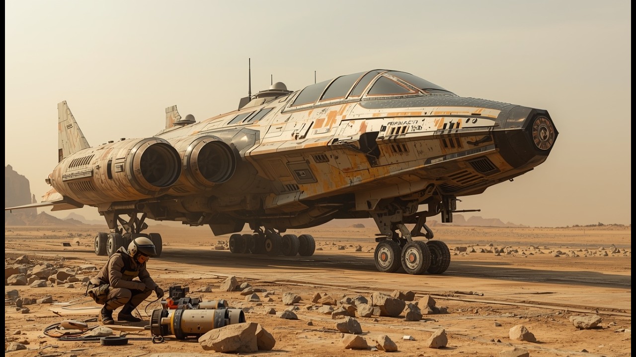 A Giant Ship Pleads for Help, a Human Mechanic Removes Parasites and Turns It into the Ultimate Weap