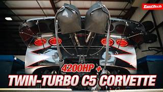 Paul Major’s C5 Corvette Puts Down 4200+ HP | Twin Turbo + FT600