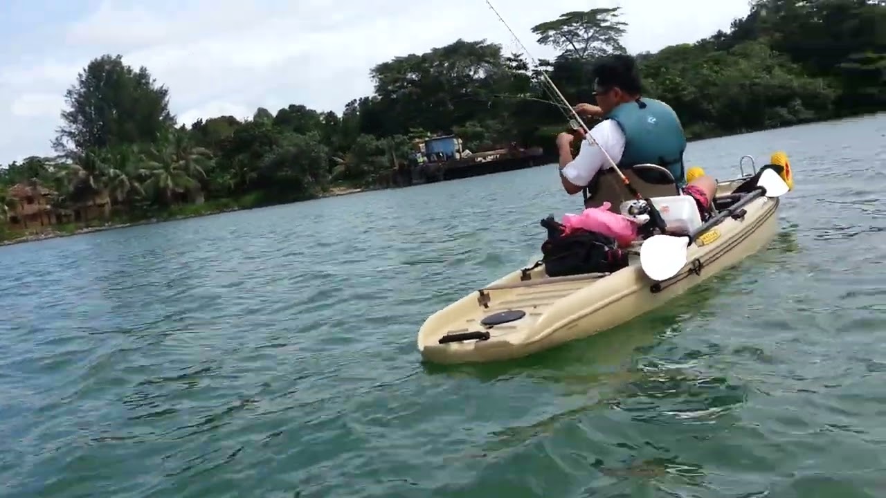 Kayak Fishing at Ketam Channel, Pulau Ubin