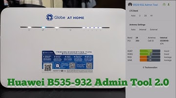 Huawei B535-932 Admin Tool 2.0 Preview