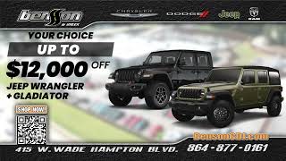 Make This The Summer - 12k Off Wrangler & Gladiator