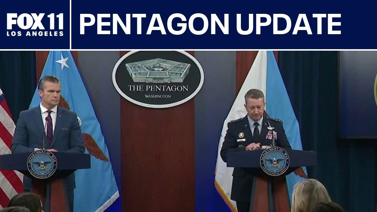 Pentagon gives update on U.S. military operations in Middle East