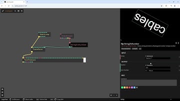 Getting cables.gl to talk to hardware, using Chataigne!