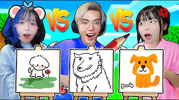 PHONG CẬN VÀ SAMMY ĐẠI CHIẾN VẼ TRANH CÙNG MÈO SIMMY | AI VẼ XẤU SẼ BIẾN MẤT TRONG ROBLOX