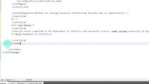 Introduction to LaTeX || LaTeX Tutorial 1 of 3 || (Thesis/Book Document in LaTeX) || Part 1