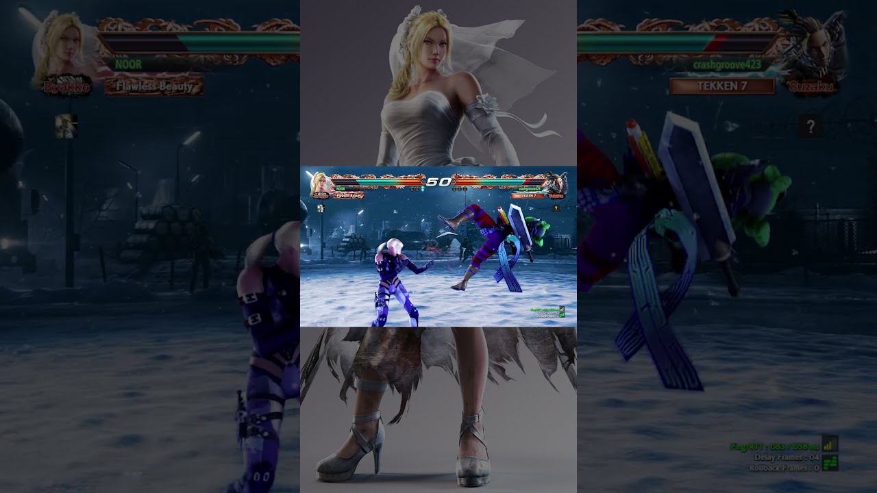 Parry | Tekken 7 Nina Williams | Ranked Match | Online