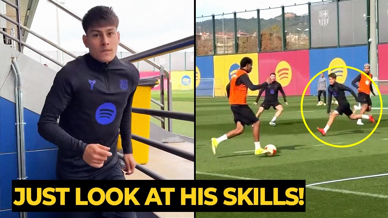 Ханси Флик приводит на тренировку молодого полузащитника Брайана Фаринаса перед матчем с «Атлетико».