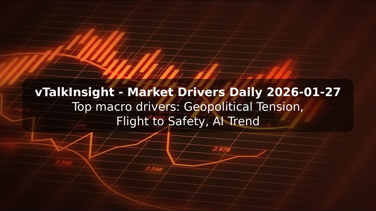 Gold at Records, AI Capital Flows, and Geopolitics | Market Drivers Daily 2026-01-27