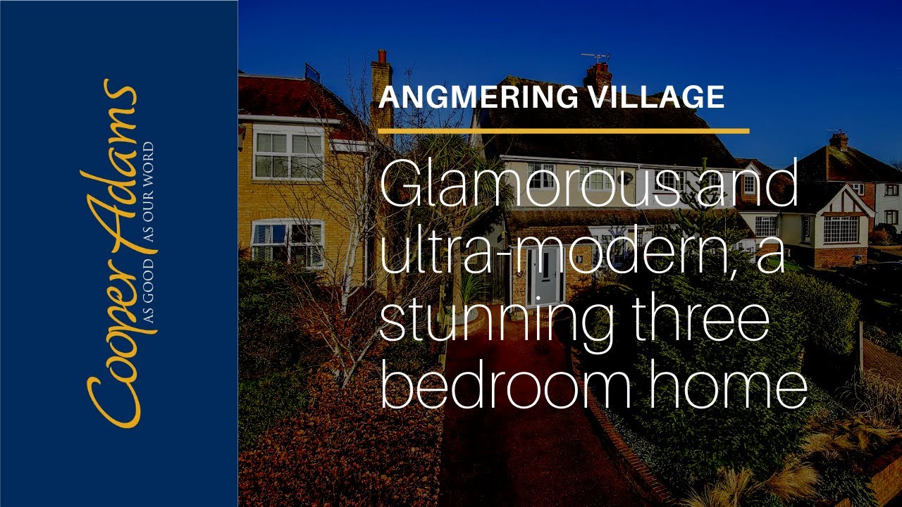 A stunning home in the centre of Angmering village for sale with Cooper