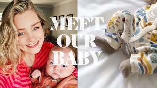 I’M BACK &amp; MEET OUR BABY!