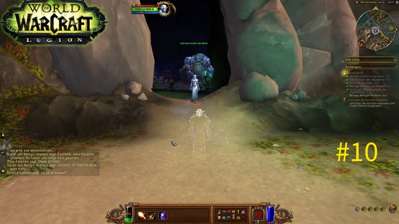 Let´s Play World of Warcraft Legion 10 "Aszuna"