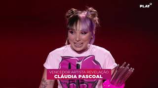 Cláudia Pascoal - Vencedora Categoria Artista Revelação - YouTube