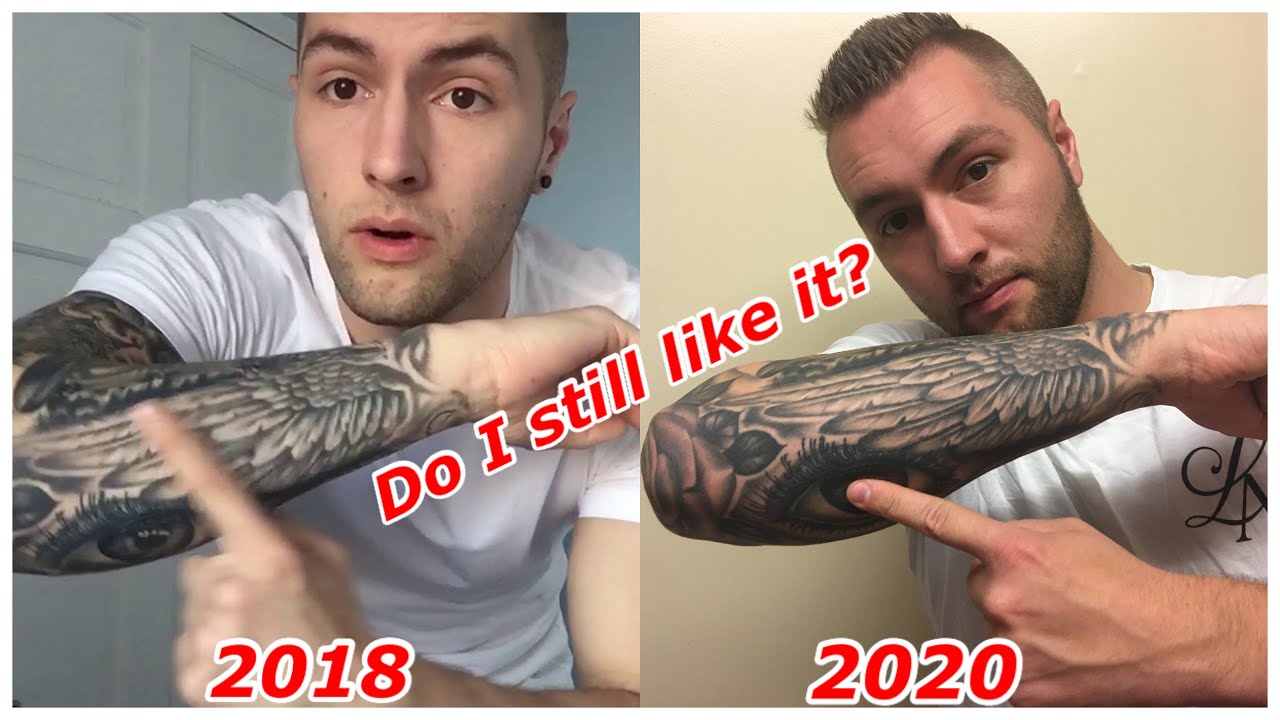 My Full Sleeve Tattoo After 2 Years! 