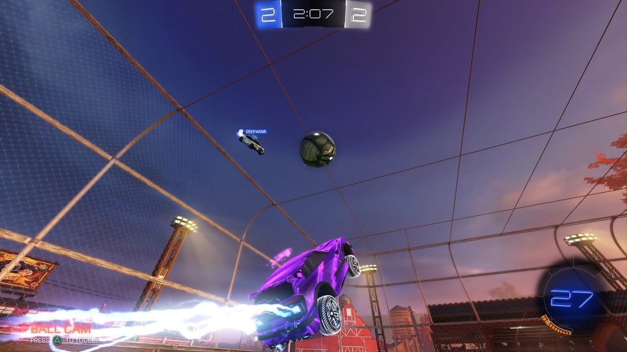 Tag team 3rd goal... coordination at it's peak #rocketleague