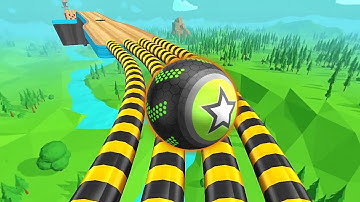 Going Balls, SpeedRun, Going Balls Portal Run Gameplay Level 512